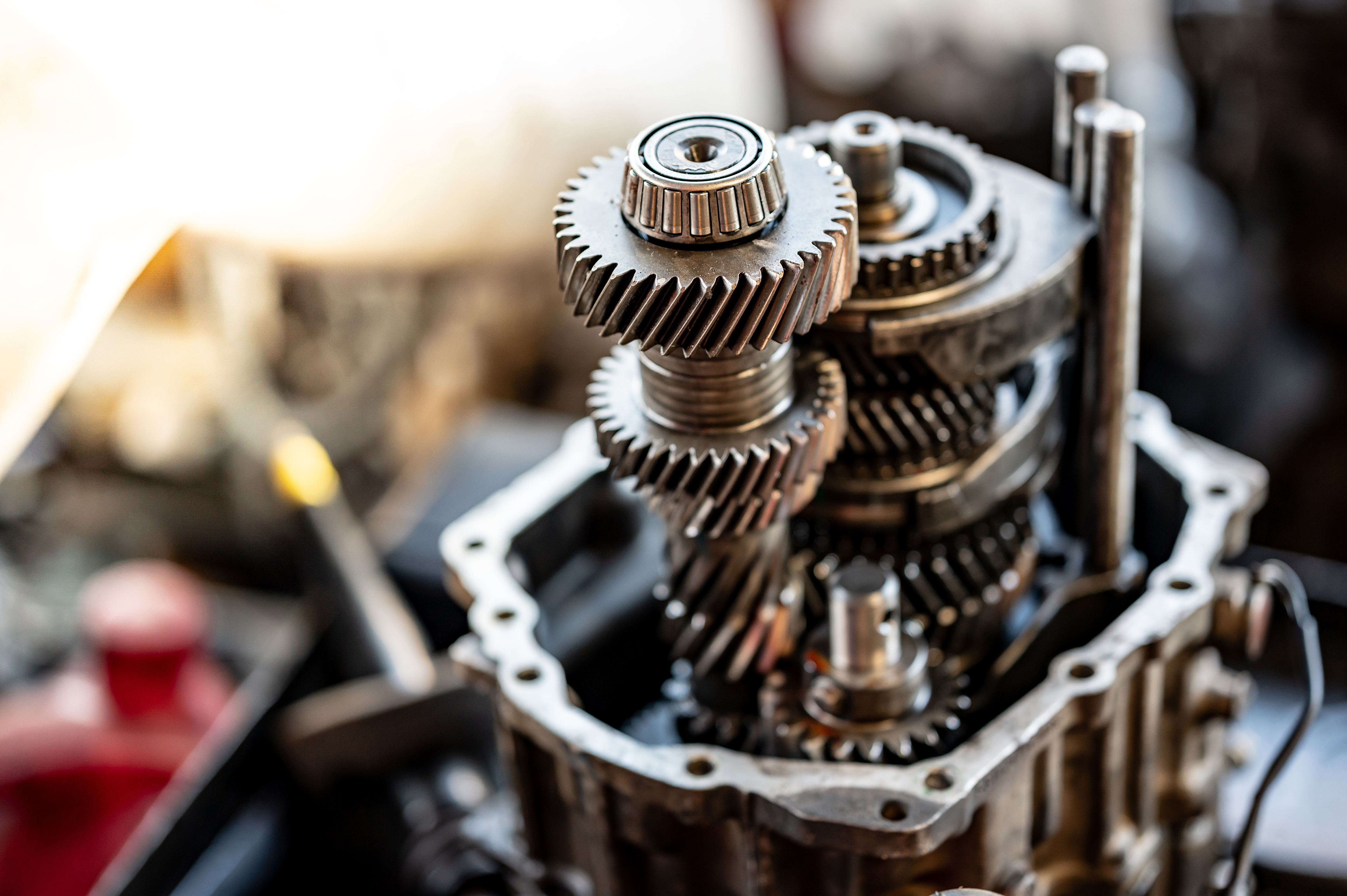 Drivetrain and undercarriage inspection at Cantonment Transmission
